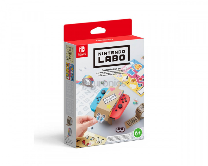 Labo - Customisation Set i gruppen Konsol / Nintendo / Switch Tillbehör / Övriga tillbehör hos MaxGaming (14611)