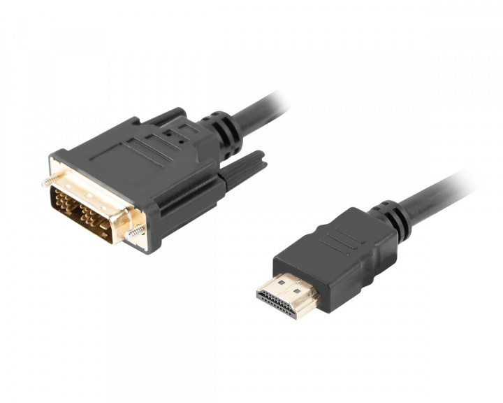 Lanberg HDMI till DVI-D Single Link Kabel (1.8 Meter)