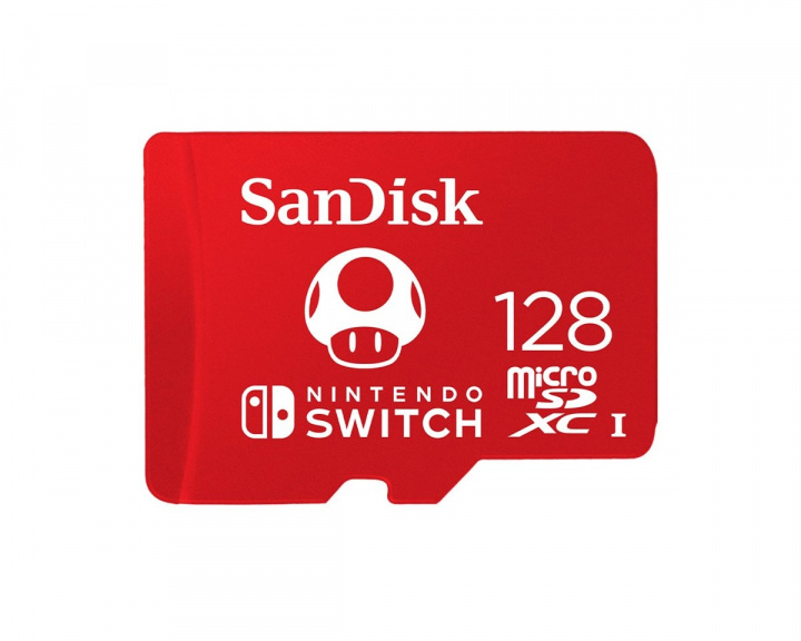 microSDXC Minneskort för Nintendo Switch - 128GB i gruppen Konsol / Nintendo / Switch Tillbehör / Övriga tillbehör hos MaxGaming (15374)