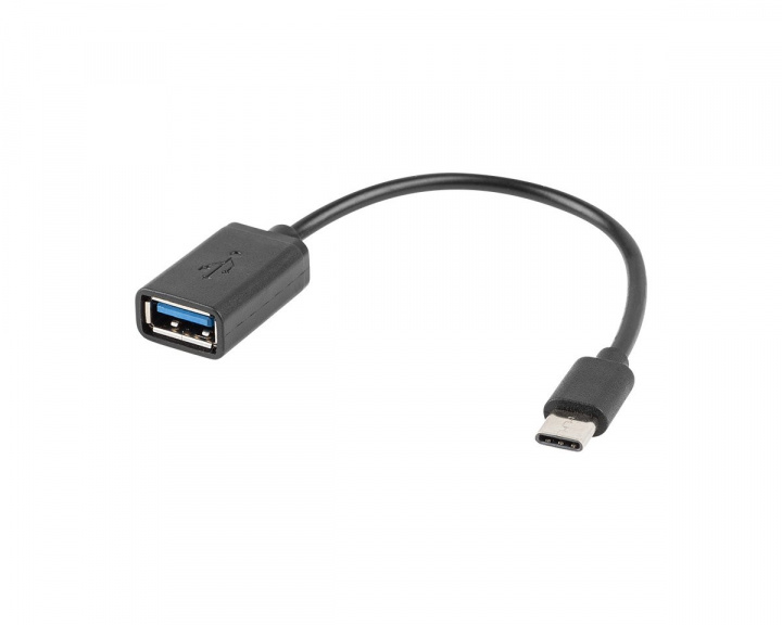 Lanberg USB-C (Hane) till USB-A (Hona) 2.0 15cm Adapter OTG