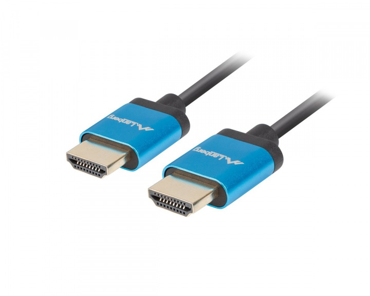 Lanberg HDMI Kabel V2.0 4K SLIM (1 Meter)