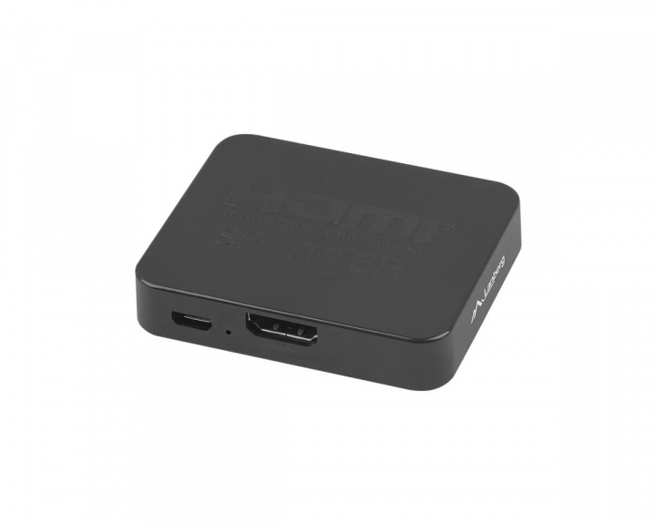 Lanberg HDMI Splitter 4K 2-Portar + Micro USB Port
