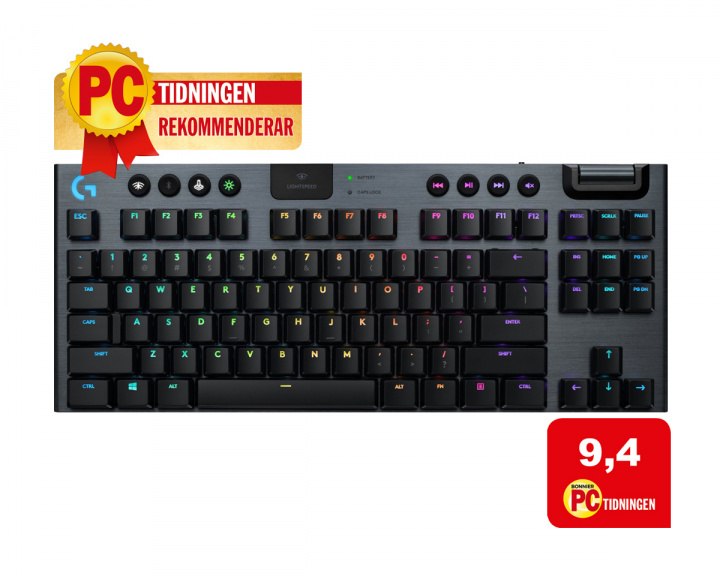 Logitech G915 Trådlöst RGB Gamingtangentbord TKL [GL Tactile]