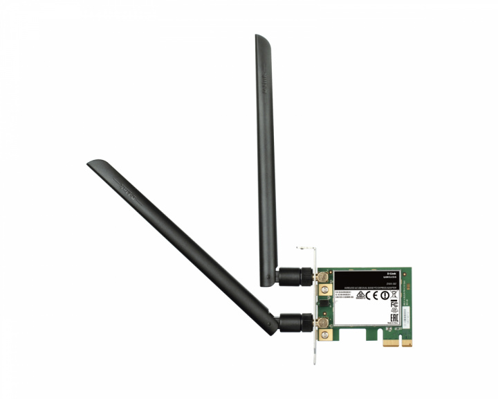 D-Link DWA-582 Trådlöst Nätverkskort AC1200 Dual-Band PCIe Adapter