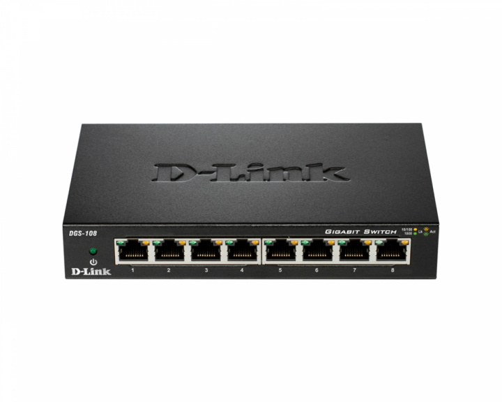 D-Link DGS-108GL 8-Port Gigabit Ethernet Switch