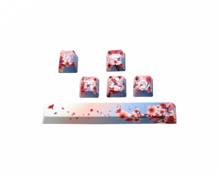 Traitorkeys Sakura (Shiro) Keycap Set