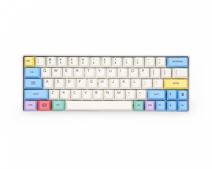 KBDfans Chalk PBT Keycaps ANSI 126 Keys [Cherry-Profil]