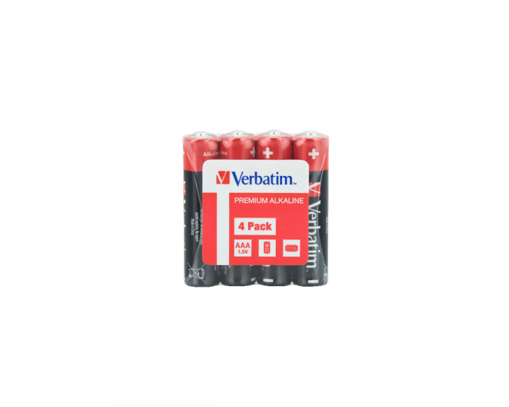 Verbatim AAA Batterier - 4st
