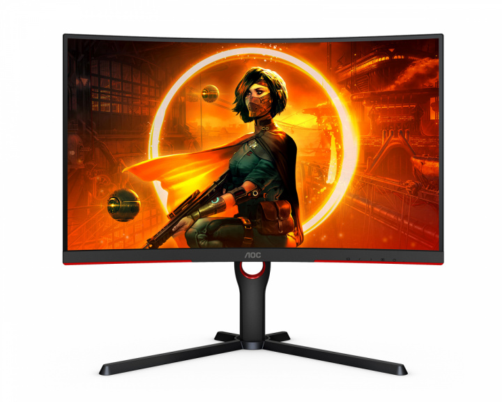 AOC CQ27G3SU 27″ LED 165Hz 1ms QHD Curved Gamingskärm