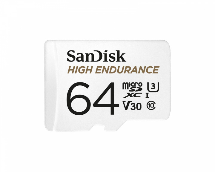 SanDisk Minneskort High Endurance microSDXC - 64GB