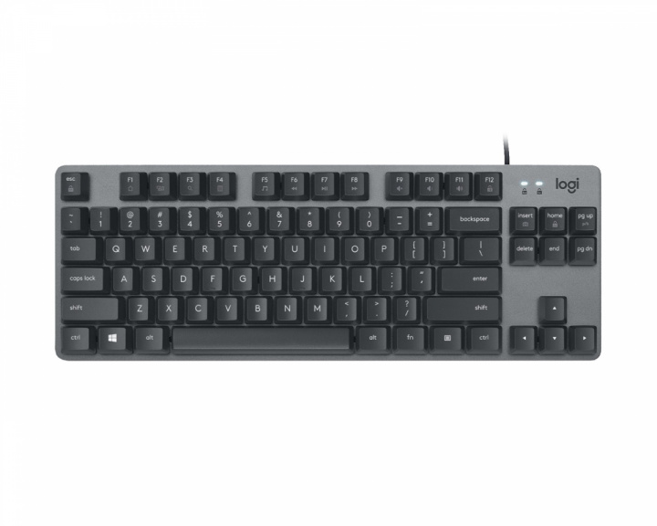 Logitech K835 TKL Tangentbord [TTC Red] - Svart/Grå