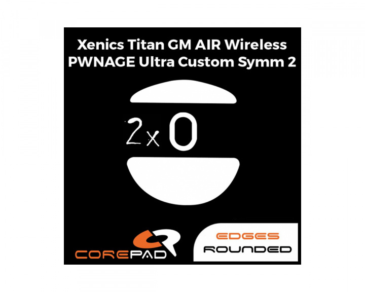 Corepad Skatez PRO 225 till Xenics TITAN GM Air Wireless/Pwnage Symm 2
