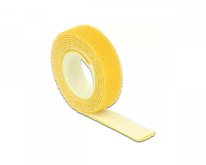 Delock Kabelbuntning 1 meter - Gul