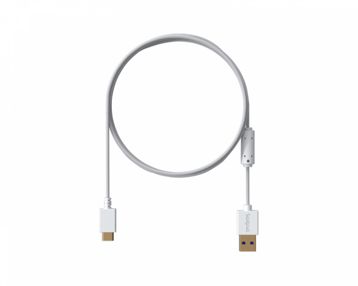 Pulsar USB-C Paracord Kabel - Vit