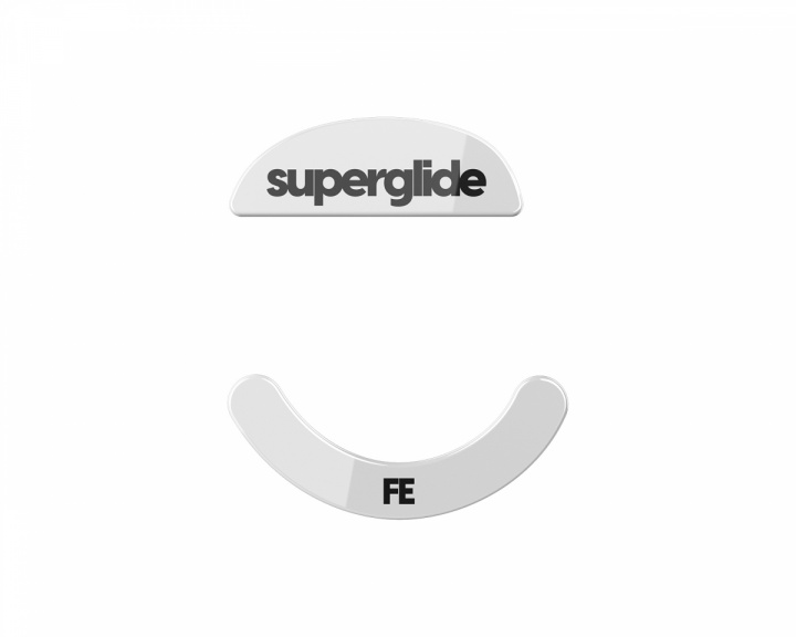 Superglide Glas Skates till Pulsar Xlite/V2/V2 Mini/V3 - Vit