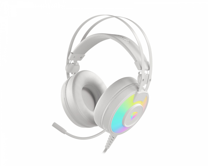 Genesis Neon 600 RGB Gamingheadset - Vit