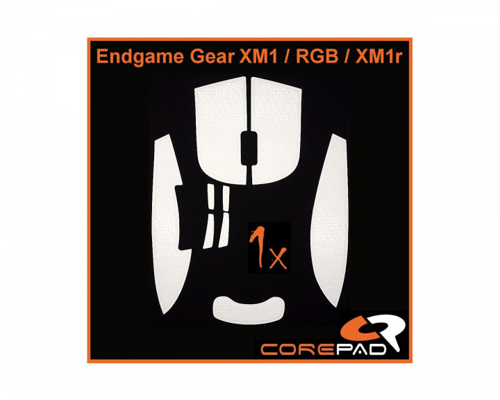 Corepad Grips till Endgame Gear XM1/XM1 RGB/XM1r/XM2w - Vit