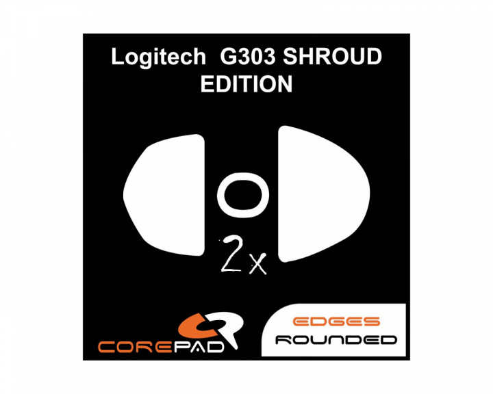 Corepad Skatez PRO till Logitech G303 Shroud Edition