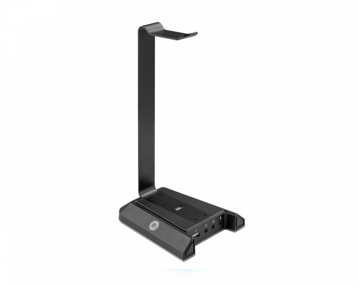 MaxMount Premium RGB Headset Docking Station - Svart Hörlursstativ