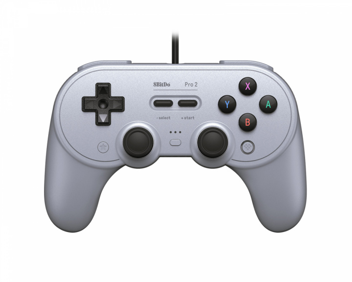 8Bitdo Pro 2 Trådad Spelkontroll PC/Switch - Gray Edition