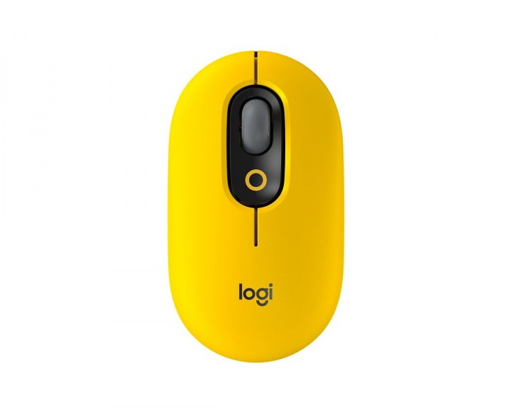 Logitech POP Mouse Trådlös Gamingmus - Gul