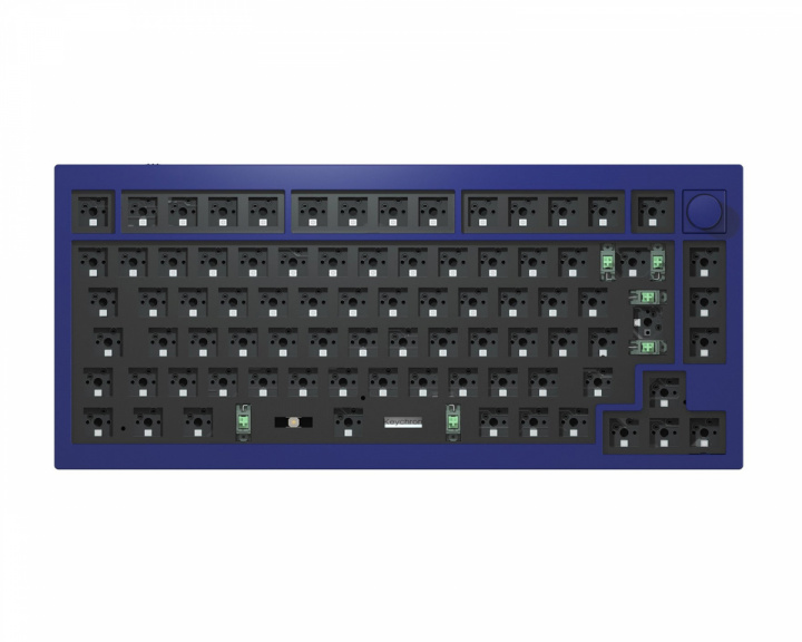 Keychron Q1 QMK ISO Barebone Knob Version - Navy Blue