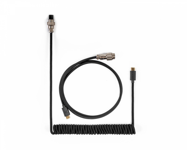 Keychron Custom Coiled Aviator Cable USB-C - Svart