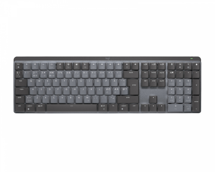 Logitech MX Mechanical Trådlöst Low Profile Tangentbord [Linear] - Graphite