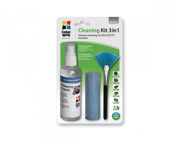 Colorway Cleaning Kit 3 in 1 - Skärmrengöringskit