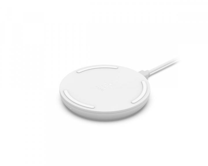 Belkin Boost Charge Wireless Charging Pad, 15W Qi - Trådlös Laddningsplatta Vit