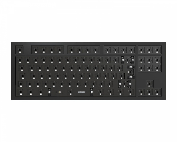 Keychron Q3 QMK Swappable RGB Backlight ISO - Barebone - Carbon Black