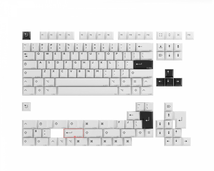 KBDfans PBTfans BoW Icon Baskit