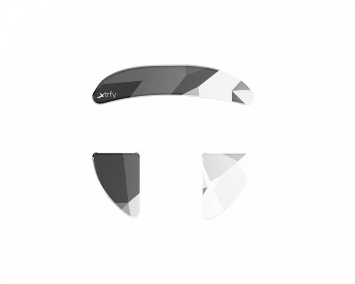 Cherry Xtrfy Glas Skates till Xtrfy MZ1/MZ1 Wireless - Litus White