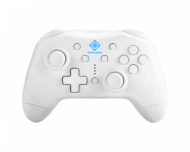 Deltaco Gaming Wireless Controller - Trådlös Kontroll till Nintendo Switch/PC/Android - Vit