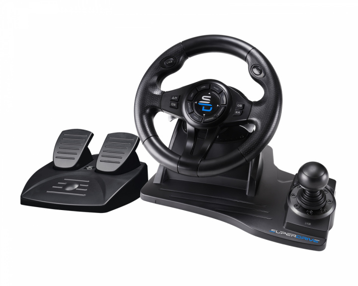 Subsonic Superdrive Racing Wheel GS550 - Ratt och Pedaler till PC/Xbox Series/PS4