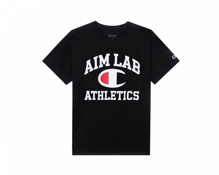 Aim Lab x Champion - Svart T-Shirt - Small
