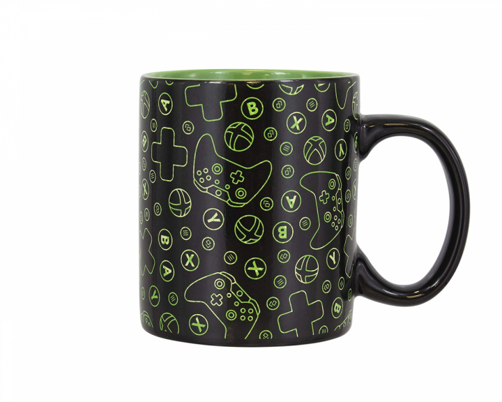 Paladone Xbox Heat Change Mug - Färgskiftande Kaffekopp