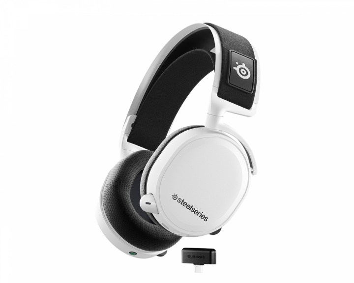 SteelSeries Arctis 7+ Trådlöst Gamingheadset - Vit