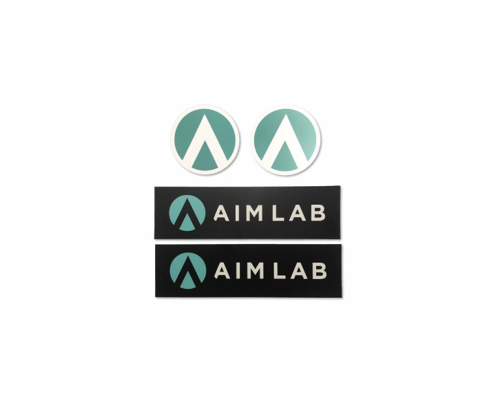 Aim Lab Sticker Pack - Klistermärke (4pcs)