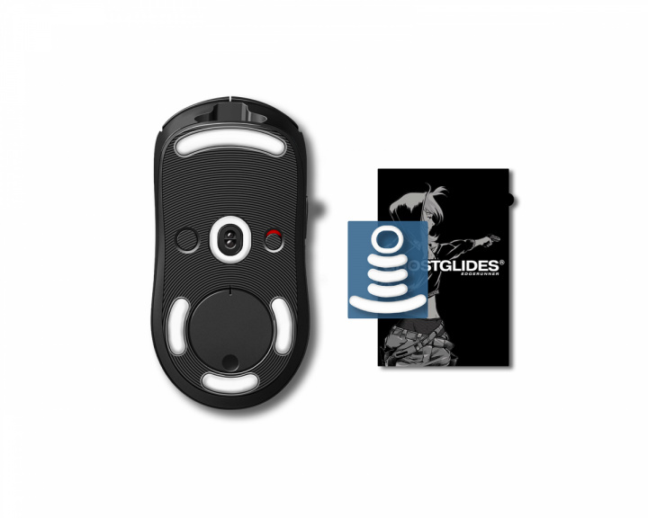 GHOSTGLIDES Edgerunner Mouse Skates till Logitech G Pro Wireless