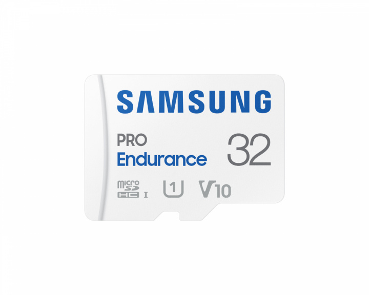 Samsung PRO Endurance microSDHC 32GB & SD Adapter - Minneskort