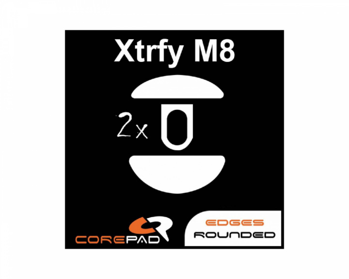 Corepad Skatez PRO 253 till XTRFY M8 Wireless
