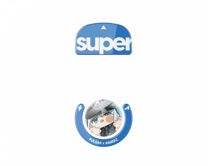 Superglide Glas Skates till Logitech G Pro X Superlight - Aimerz+ Limited Edition