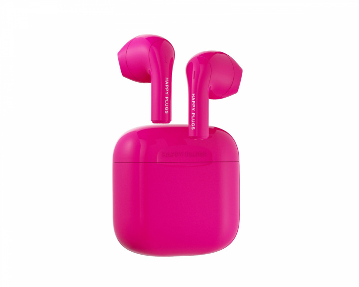 Happy Plugs Joy True Wireless Headphones - TWS In-Ear Hörlurar - Cerise
