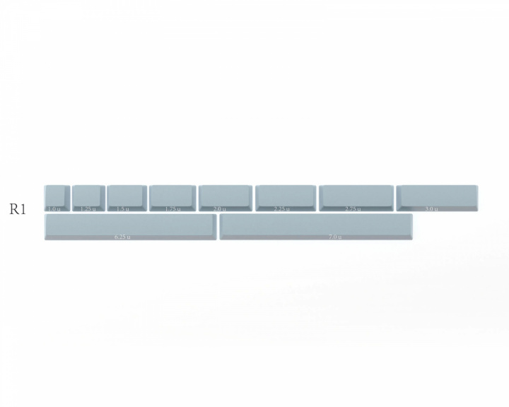 AlohaKB ePBT Flaming Ice - Spacebar-1