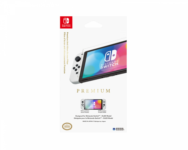 Hori Premium Anti-Glare Screen Filter - Skärmfilter för Nintendo Switch OLED