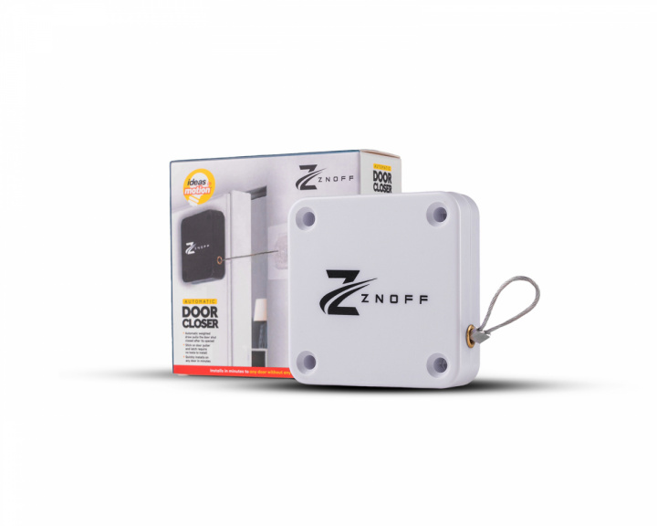 Znoff Multifunktionell Automatisk Dörrstängare 1200g - Vit