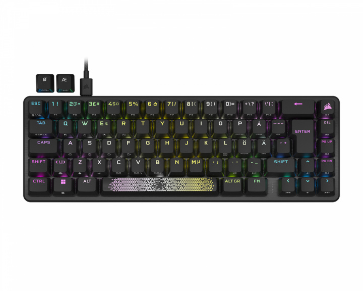 Corsair K65 Pro Mini RGB Gaming Tangentbord [Corsair OPX] - Svart