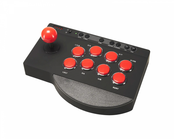 Subsonic Arcade Stick till Switch/Xbox/PS4/PC - Svart