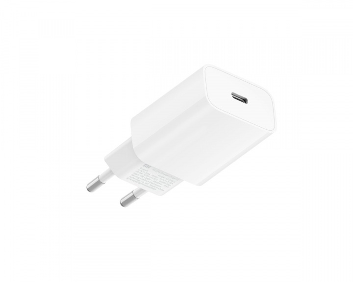 Xiaomi Mi 20W Charger (USB-C) - Vit Väggladdare